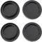 LT Easiyl 2X Juegos de Tapas para El Cuerpo de La Cámara Y Tapas Traseras para Lente Compatible con Sony E Mount NEX NEX7/NEX5/NEX3/A7/A7R/A7R2/A6300