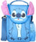 Disney Stitch 3D Lunch Bag with Strap for Kids School Thermal Insulated Large Food Carier for Girls