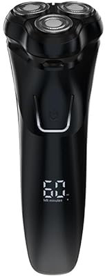 Oryzom Herrenrasierer V1 Pro – Ultra-präzise 4D-Klingen und integrierter Trimmer für eine gründliche und angenehme Rasur(Grau)