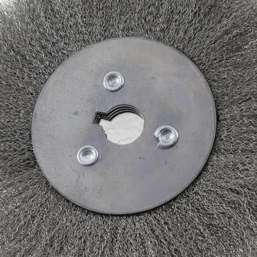 Schleifmaschinen-Drahtbürste, Edelstahl, gecrimpt für effiziente Metallreinigung, Entgraten, Entrosten und Polieren (15,2 cm)