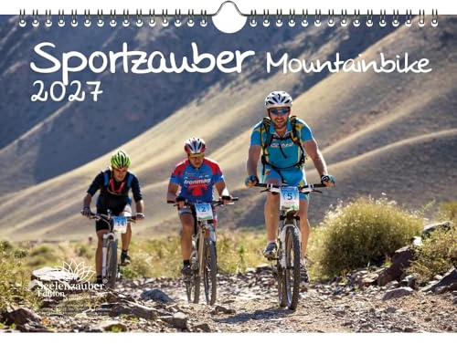 Sportzauber Mountainbike DIN A4 Kalender für 2027 Fahrrad - Seelenzauber