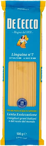 10x Pasta De Cecco 100% Italienisch Linguine n. 7 Nudeln 500g