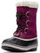 Sorel Yoot Pac Nylon WP, Stivali da Neve Impermeabili Unisex - Bambini e ragazzi, Viola (Wild Iris/Dark Plum 211), 39 EU