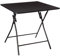 5five - Mesa Plegable 4 plazas Negra