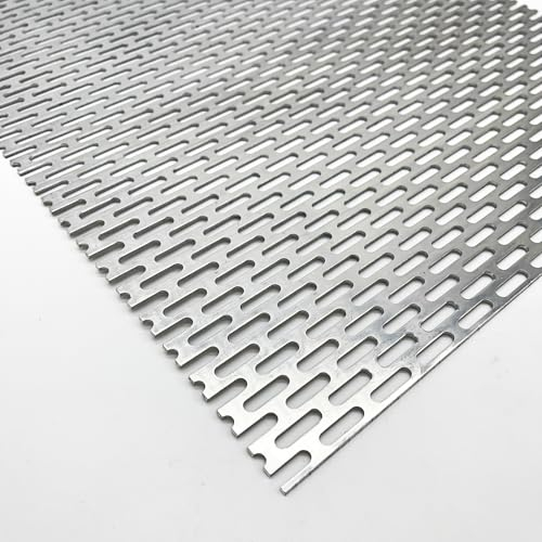 Aluminium Lochblech LV5x20 2mm dick (1000 mm, 250 mm)