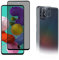 AiMok Verre Trempé Anti-Espion Compatible avec Samsung Galaxy A51 + 2 Pièces Caméra Lens Verre Trempé 【9H Dureté 】 Privacy Protecteur d'écran de confidentialité pour Samsung Galaxy A51