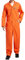 HISEA Herren-Overall, langärmelig, große Passform, Arbeitshose, Orange, X-Groß