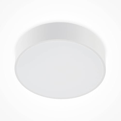 Arcchio LED Deckenleuchte Noabelle (Modern) in Weiß aus Metall (1 flammig,) - Lampe Deckenlampe Küchenleuchte