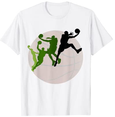 Basketball-T-Shirt, Basketball-T-Shirt für Herren, Bball für Jungen T-Shirt