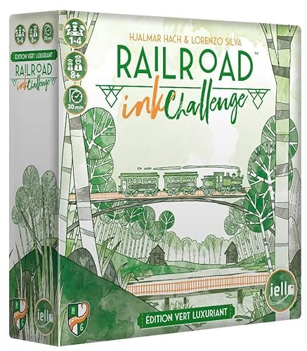 IELLO Horrible Guild Railroad Ink Challenge - üppiges Grün