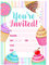 32 Kids Childrens Birthday Party Invitations with Envelopes Invitation Cupcake Birthday Party Invitations Invites A6 UK Designed & Printed
