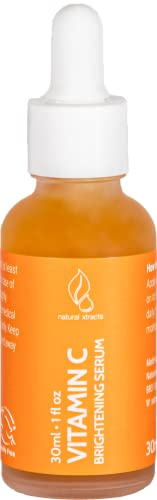 Natural Xtracts Vitamin C Serum 30ml with niacinamide, liquorice, rose water, brighten, hydrate