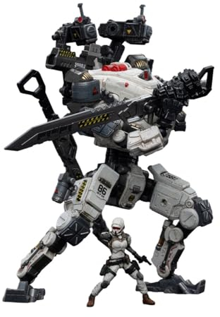 JoyToy Mechaverse God of War 86 White Mecha and Pilot Steel Bone Series Scale 1/25 JT0593