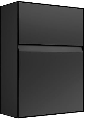Briefkasten Leon in Schwarz