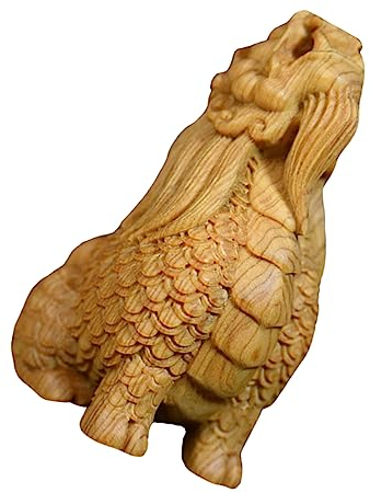 Amosfun Wangtianhou-verzierung Löwenmodell Spielzeug Löwenstatuen Löwe Mit Statuen Wohnkultur König Der Waldstatue Kleine Desktop-Dekoration Ornament Schreibtisch Thuja Schau in Den Himmel