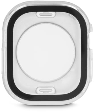 Hama Schutzhülle für Apple Watch Ultra/Watch Ultra 2., 49mm (Rundum Displayschutz, Schutz für Apple Watch Glas, Kratzschutz Case, Hülle für Apple Watch Display) Transparent