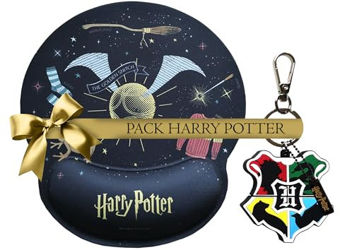 WONDEE Harry Potter Geschenk-Set, USB-Stick, 32 GB, Original Hogwarts + ergonomisches Harry Potter-Mauspad – Originelle Harry Potter-Fans, Disney Merchandising