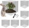 20 Pcs Plant Protectors from Animals, 5 Packs Metal Wire Plant Cage, Garden Protector Cage from Deer, Garden Protector for Flowers Vegetables from Rabbits, Metal Plant Cage to Keep Animals Out