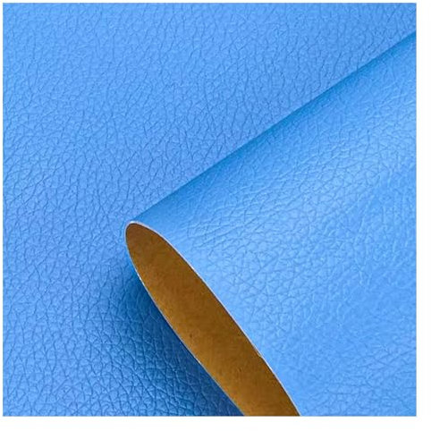 Pelle Adesiva Tessuto In Pelle Autoadesivo, Kit Di Riparazione Per Divani In Pelle, Nastro Di Riparazione In Vinile, Toppe In Pelle Da Tappezzeria Per Mobili, Divani, Sedie, Seggiolini Auto(Blue)