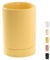 Dowbom Kitchen Utensil Holder for Countertop, Spoon Spatula Organizer, Ceramic Cooking Utensil Crock, Cutlery Holder, Chopstick Holder (Yellow)