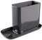Zeal Worktop Sink Tidy Organiser, Cutlery and Utelsil Pot Drainer, Dark Grey