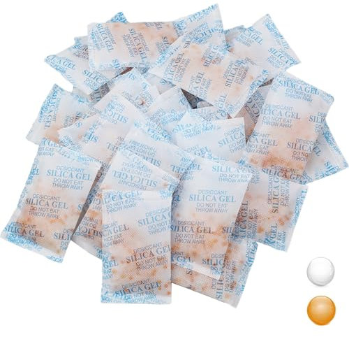 30 Pièces Sachet anti Humidité,Sachet anti Humidité Placard,Gel de Silice anti Humidité,Sachet gel de Silice,Silica gel Sachet,Sachet Absorbeur D'humidité,Dessicant,Sachets anti Humidite(10 g)