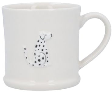 Gisela Graham Embossed Spotty Dog Design Mini Mug