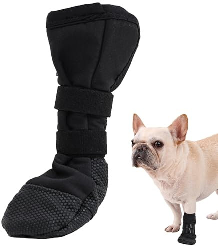 Dog Paws Recovery Shoe, Pfotenschutz Hund Verletzung, Haustierwunden bei Verhindern Hundeschuhe zur Erholung, Hundeschuhe Pfotenschutz Für Den Heilungsschutz Nach Chirurgischen Eingriffen(L)