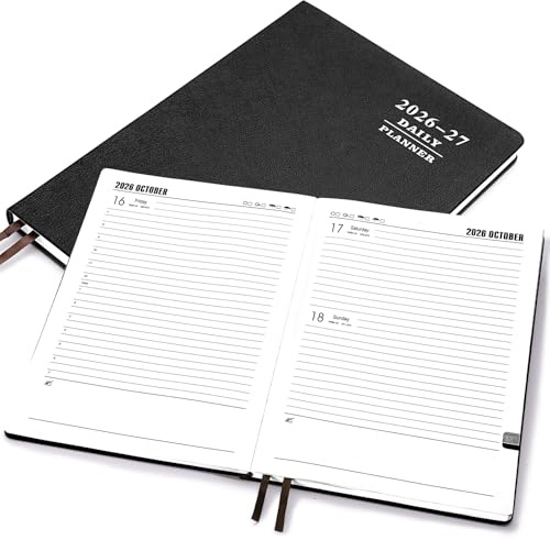 Kalender 2026 2027, Kesote Terminplaner 2026/2027 Notizbuch A4 Planer Familienplaner Terminkalender Juli 26 - Juni 27 Buchkalender Familienkalender 1 Tag 1 Seite