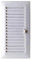 REJILLA EMPOTRAR REGULABLE 13.3X26+MARCO ABS BLANCO (G) Multicolor