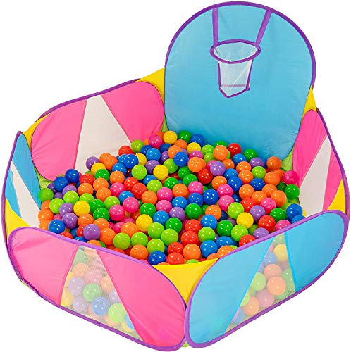 NUBUNI Piscine A Balle pour Bébé | Piscine A Balle pour Enfant | Piscine A Balles | Piscine À Balles | Piscine A Boule | Piscine A Balle Bebe | Parc A Balle pour Bébé | Balles Non Incluses D