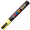 POSCA 182502 - POSCA Marker mit Rundspitze, 1,8-2,5 mm Strichstärke, lichtgelb, gelb