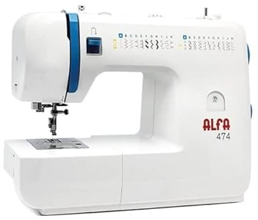 Alfa Nähmaschine 474 23 Nähte, Kunststoff Metall, Nicht anwenden