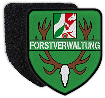 Copytec Patch Forstverwaltung Förster Jäger Revier Aufnäher Wappen Abzeichen Wald #34921