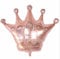 Folienballons, riesige große Krone, Mädchen, Prinzessin, Kind, Geburtstagsparty-Dekoration für Geburtstag, Hochzeit, Halloween, Weihnachten, Party-Dekorationen (Roségold)
