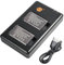 DSTE QIAOJINLIN 3.6V 1800mAh NP-BX1 Lithium Battery Pack(2 Packs) and Dual Charger Compatible with Sony NP-BX1/M8 and Sony ZV1, ZV-1, ZV-1F, DSC-RX100, DSC-RX100 II, DSC-RX100M II, HDR-CX405