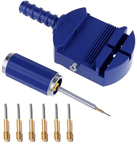 LINAERSHAO Strumento di riparazione per cinturini di orologi,Kit Riparazione Orologi,strumento di rimozione e regolazione,per rimozione inserti maglie braccialetti orologi,apricassa per orologi