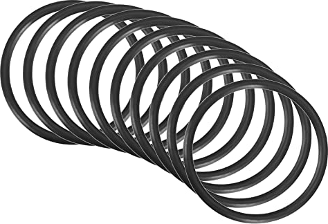 QUARKZMAN 30mm x 26mm x 2mm Nitrilkautschuk O-Ringe x 10 Stücke Rund Dichtungsscheibe für Wasserhahn Klempner Reparatur Dichtung Verbindung [Schwarz]