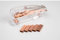 Hefter 1 Stück Rose Gold Hefter Set Office Transparent Hefter Binding Maschine Schulbedarf Schreibwaren Klammerloser Hefter
