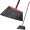 JEHONN Outdoor Broom Heavy Duty with 140 CM Long Handle, Household Collapsible Angle Brush for Sweeping Indoor Kitchen Patio Shop Outside Garage Lobby Garden Deck Hardwood Floors
