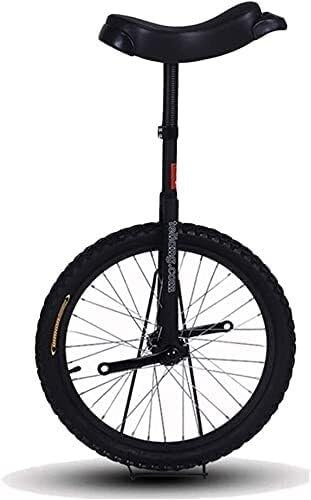 Einrad, geeignet for Anfänger bis Fortgeschrittene, 24 Zoll, 20 Zoll, 18 Zoll, 16 Zoll Einrad for Erwachsene (Color : Black, Size : 24 Inch)