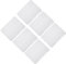 sourcing map 6Stk Aufbügelbarer Aufnäher Stoff Reparatur Flicken Aufbügeln Ausbessern Stoff Weiß 4.9x3.7 für Kleidung Reparatur Hosen Taschen Loch Reparatur und Dekoration