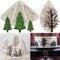 MYPRACS Arbre De Noël Fondant Gâteau Moule En Silicone Noël Anniversaire Fête DIY Décoration De Gâteau Pour Chocolat Bonbons Sucre Cupcake Topper Pâtisserie Polymer Clay Gum Paste Pâtisserie Lot De 2