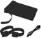 Pack of 100 Resealable Cable Ties, Black, Velcro Cable Ties, 200 x 20 mm, Velcro Tape for Cable Management, Home Office, Garden and Office