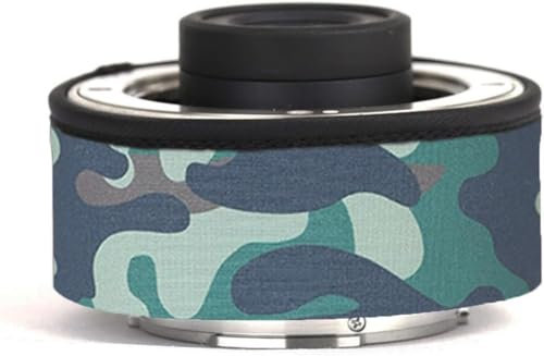 CHASING BIRDS Camouflage Waterproof Lens Coat for CANON RF Teleconverter 1.4X 2.0X Rainproof Lens Protective Cover (Military Green Camouflage, 2.0X (Extender RF 2X))