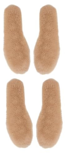 SKISUNO 2paare Wärmeisolierende Schuheinlagen Für Erwachsene Dicke Bequeme Wintereinlagen Aus Schweißabsorbierend Und Geruchsneutral Für Freizeit Und Stiefelschuhe Hellbraun