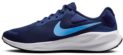 Nike Revolution 7 Straßenlaufschuh für Herren, Blue Void/University Blue-White-Black, FB2207-406, 47.5 EU (13 US)
