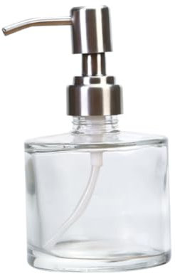 Didiseaon Bouteille De Shampoing Verre Distributeur Vide pour Savon Liquide Et Lotions Rechargeable