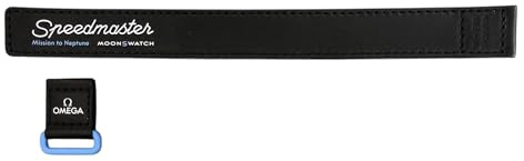 Swatch Moonswatch Omega Mission to Neptune Armband, Medium, Nylon, Kein Edelstein