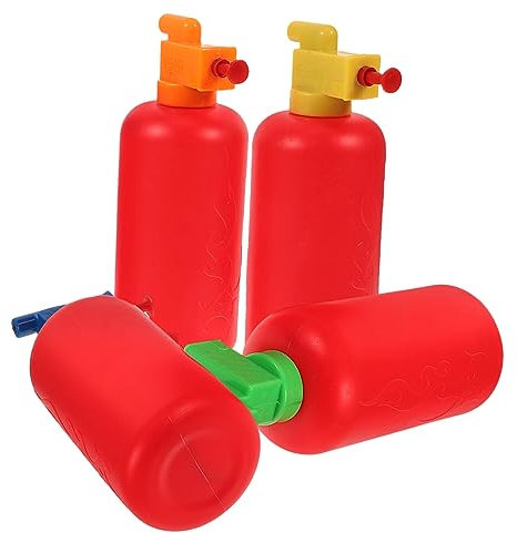 ERINGOGO 4pezzi Estintore Giocattolo Spruzzo d Giocattoli Da Spiaggia Per Estivo Giocattoli Da Piscina Per Ragazzo Leggero e Facile Trasportare Design Forma Estintore
